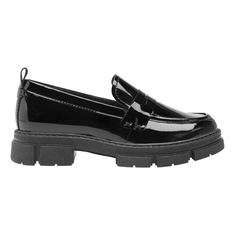 FLEXI - Mocasín Mujer Cuero Dune 124602 Negro Flexi