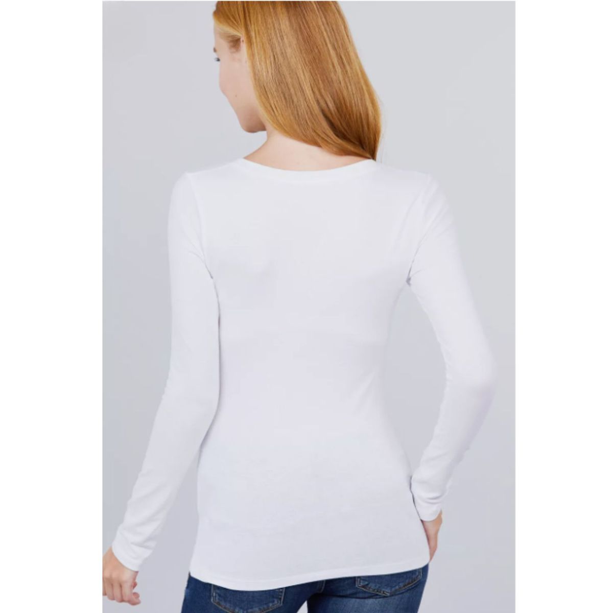 LIKE SHOP - Camiseta Mujer Elasticada Manga Larga Interior Polar 5523