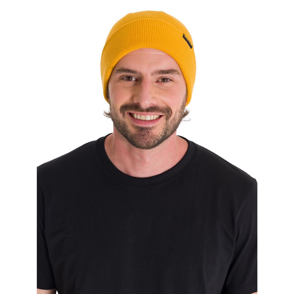 CAT - Gorro Foundation Knit Hombre Amarillo CAT