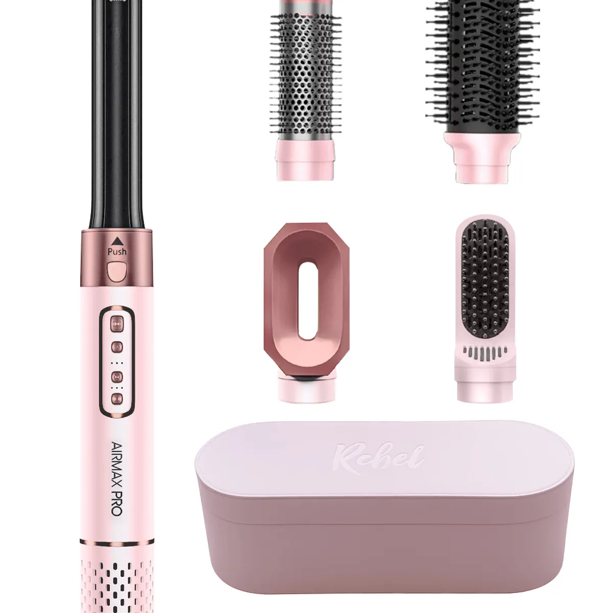 REBEL - Secador 5 en 1 AirMax PRO Pink