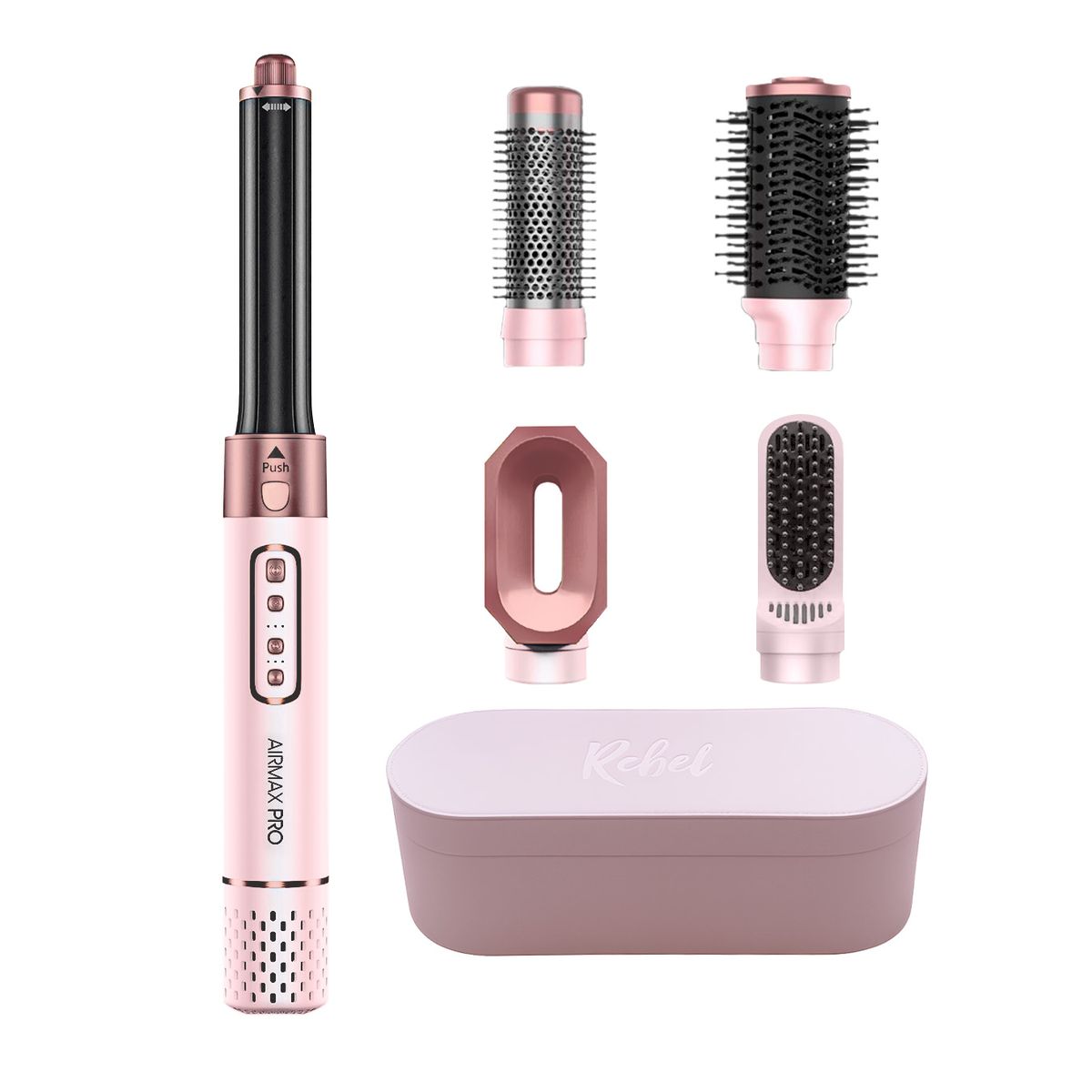 REBEL - Secador 5 en 1 AirMax PRO Pink