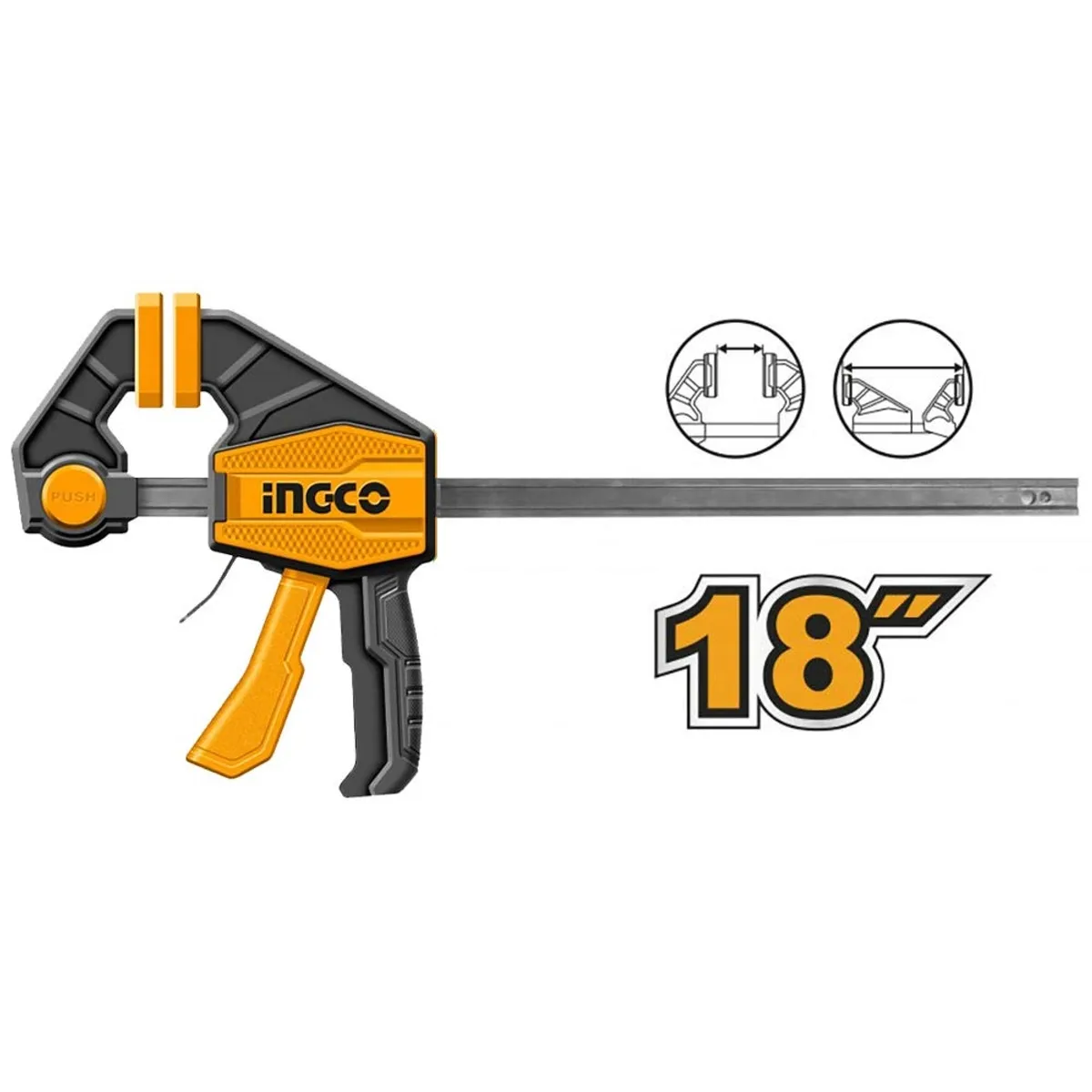 INGCO - PRENSA CARPINTERO RAPIDA 18”HQBC01603 INGCO