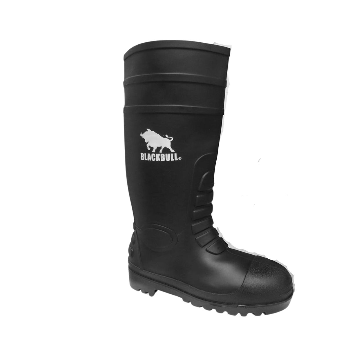 BLACK & WHITE - Botas para la LLuvia de seguidad - Black Bull