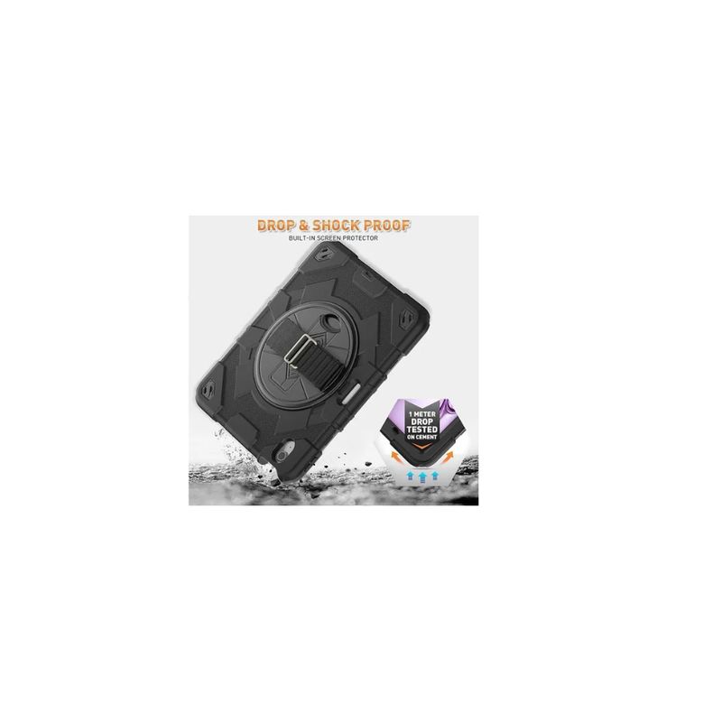 GENERICO - Funda Armadura Antigolpe Para iPad Air 11 M2 2024 + Hidrogel Mate