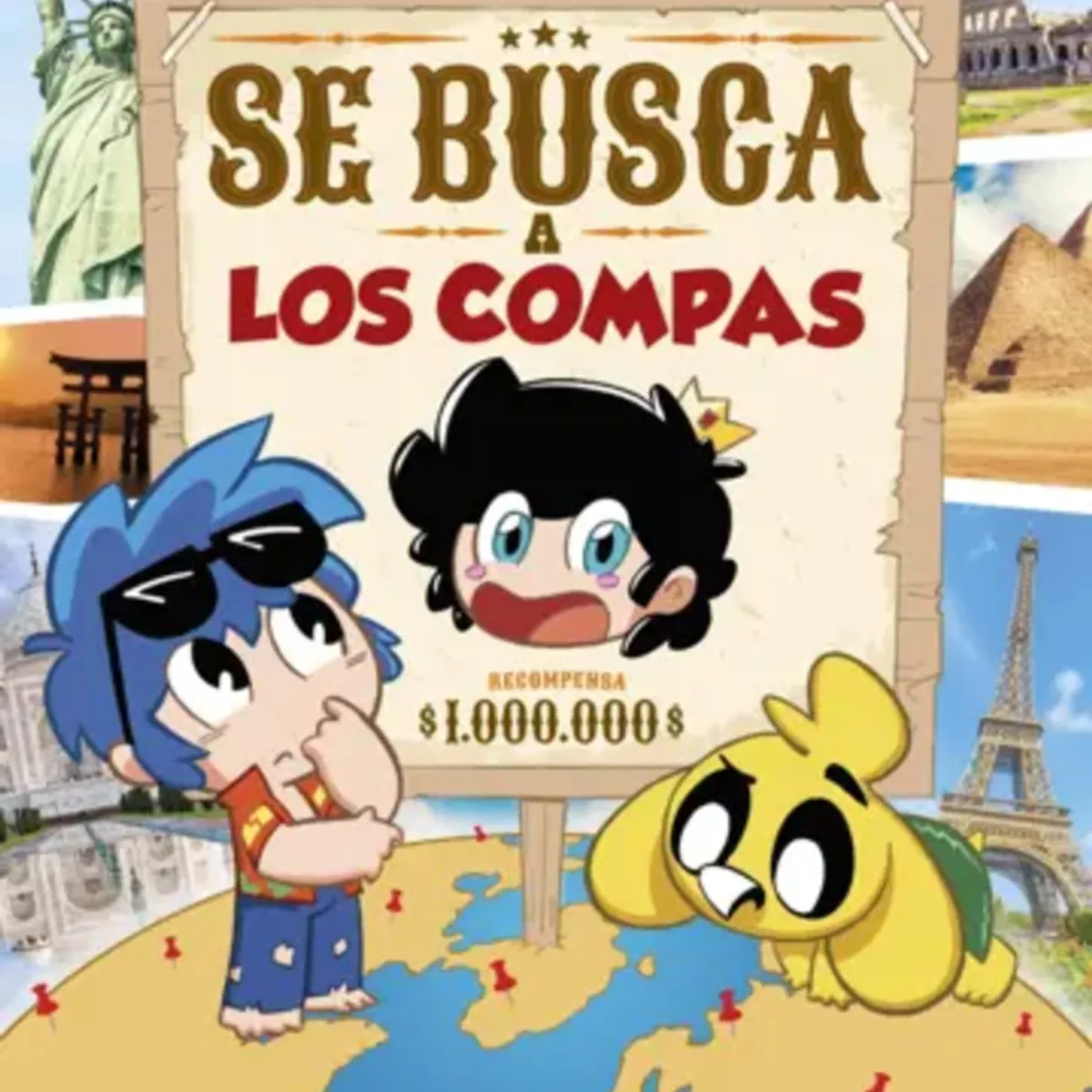 EDICIONES MARTINEZ ROCA - Libro Se busca a Los Compas - Mikecrack