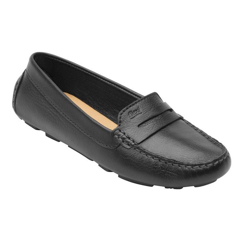 FLEXI - Mocasin mujer betunia 116701 negro Flexi