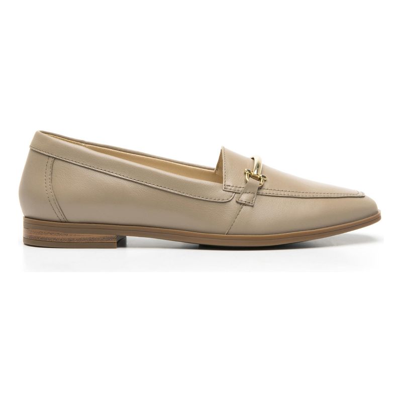 FLEXI - Mocasín Mujer Cuero Hayek 126602 Taupe Flexi