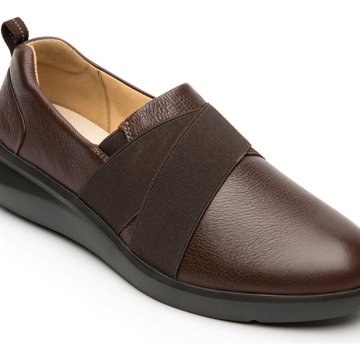 FLEXI - Zapato Mujer Cuero Alisha Café Flexi