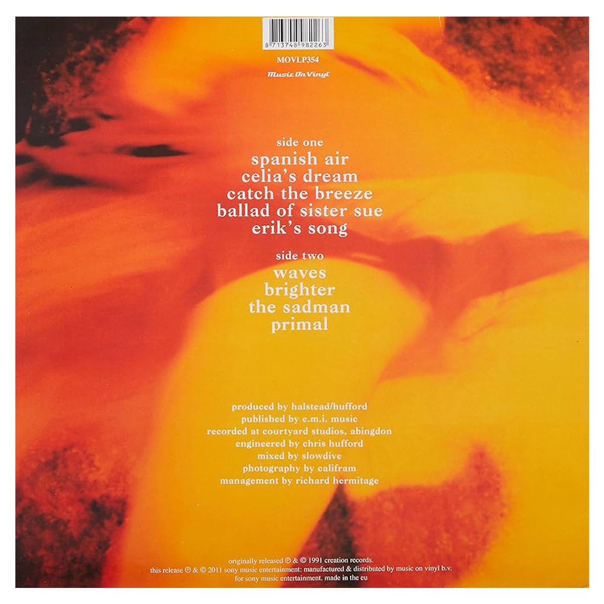 GENERICO - Slowdive - Just For A Day - Vinilo