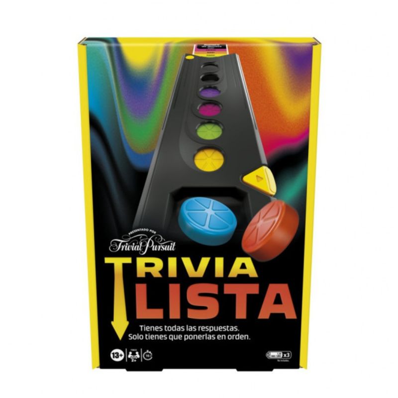 HASBRO - Trivia Lista - Juego de mesa