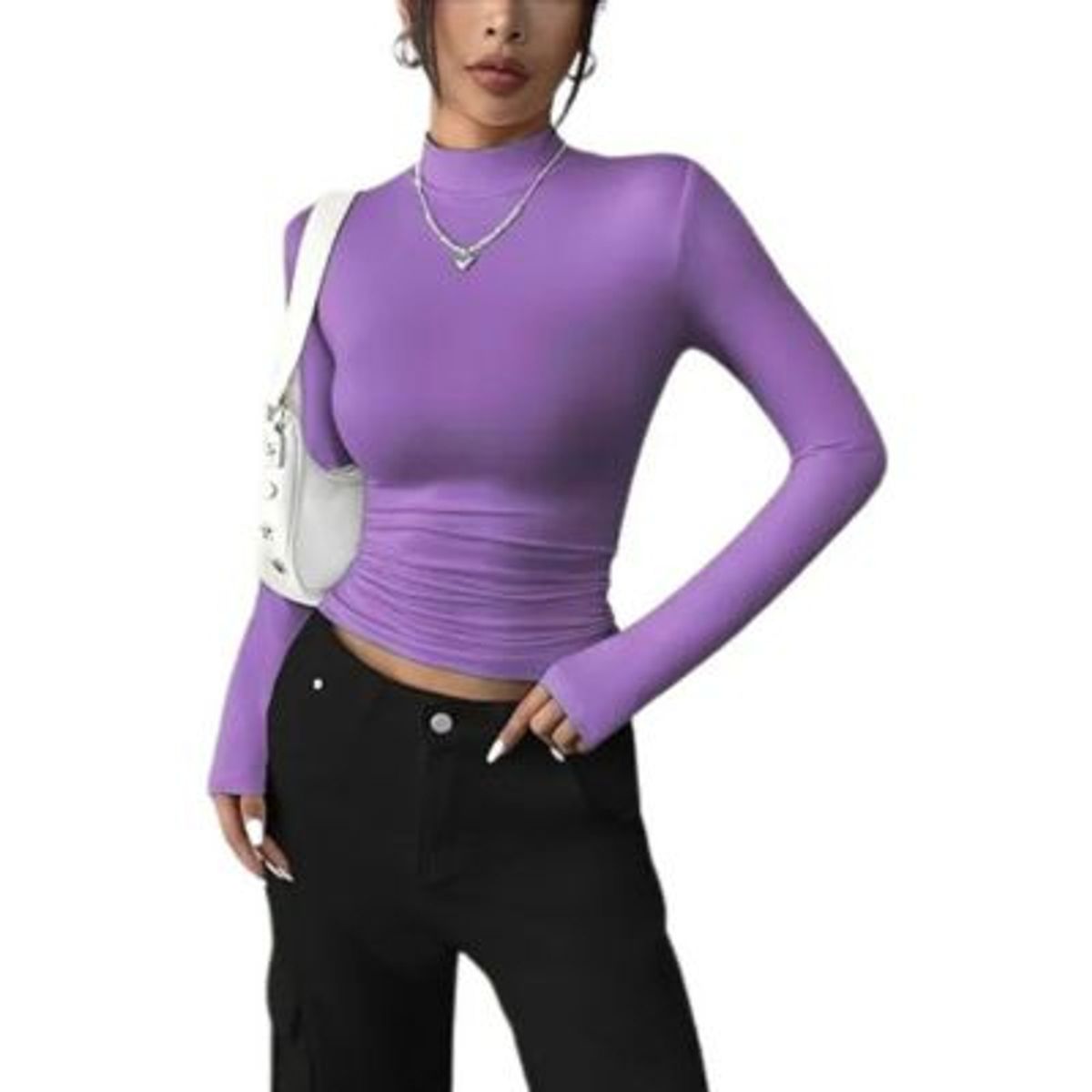 LOOK SHOP - Camiseta Mujer Juvenil Beatle. Manga Larga Colores 553