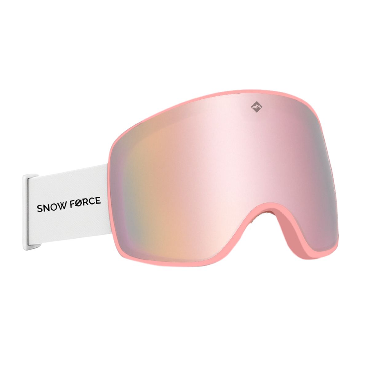 SNOW FORCE - ANTIPARRAS MAGNÉTICAS SKI & SNOWBOARD NORTH POLE  ROSA - ROSA - BLANCO