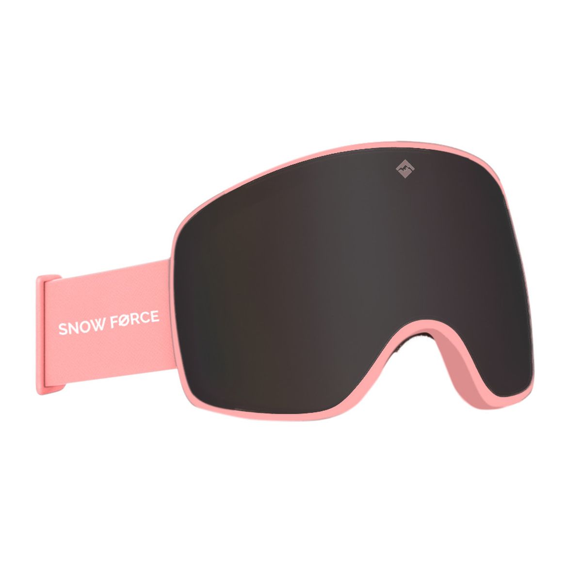 SNOW FORCE - ANTIPARRAS MAGNÉTICAS SKI & SNOWBOARD NORTH POLE  NEGRO - ROSA - ROSA