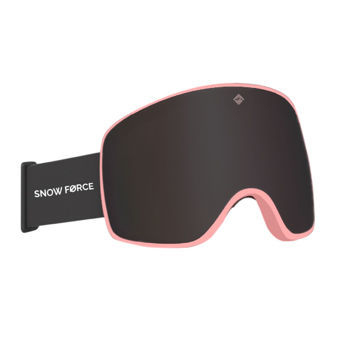 SNOW FORCE - ANTIPARRAS MAGNÉTICAS SKI & SNOWBOARD NORTH POLE  NEGRO - ROSA - NEGRO