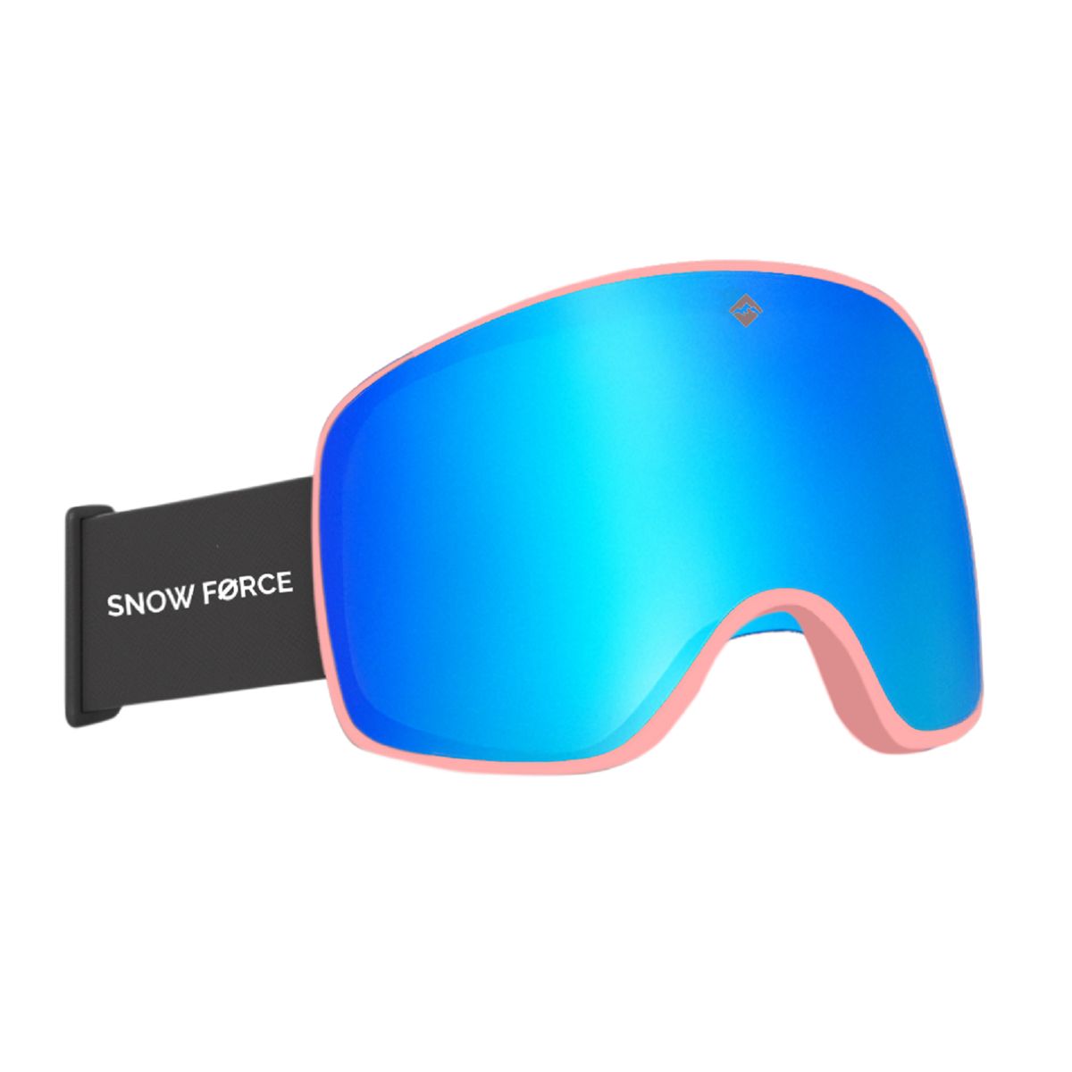 SNOW FORCE - ANTIPARRAS MAGNÉTICAS SKI & SNOWBOARD NORTH POLE  AZUL - ROSA - NEGRO