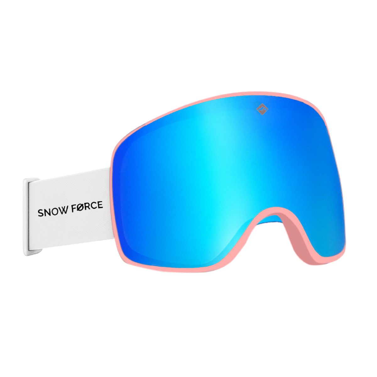 SNOW FORCE - ANTIPARRAS MAGNÉTICAS SKI & SNOWBOARD NORTH POLE  AZUL - ROSA - BLANCO