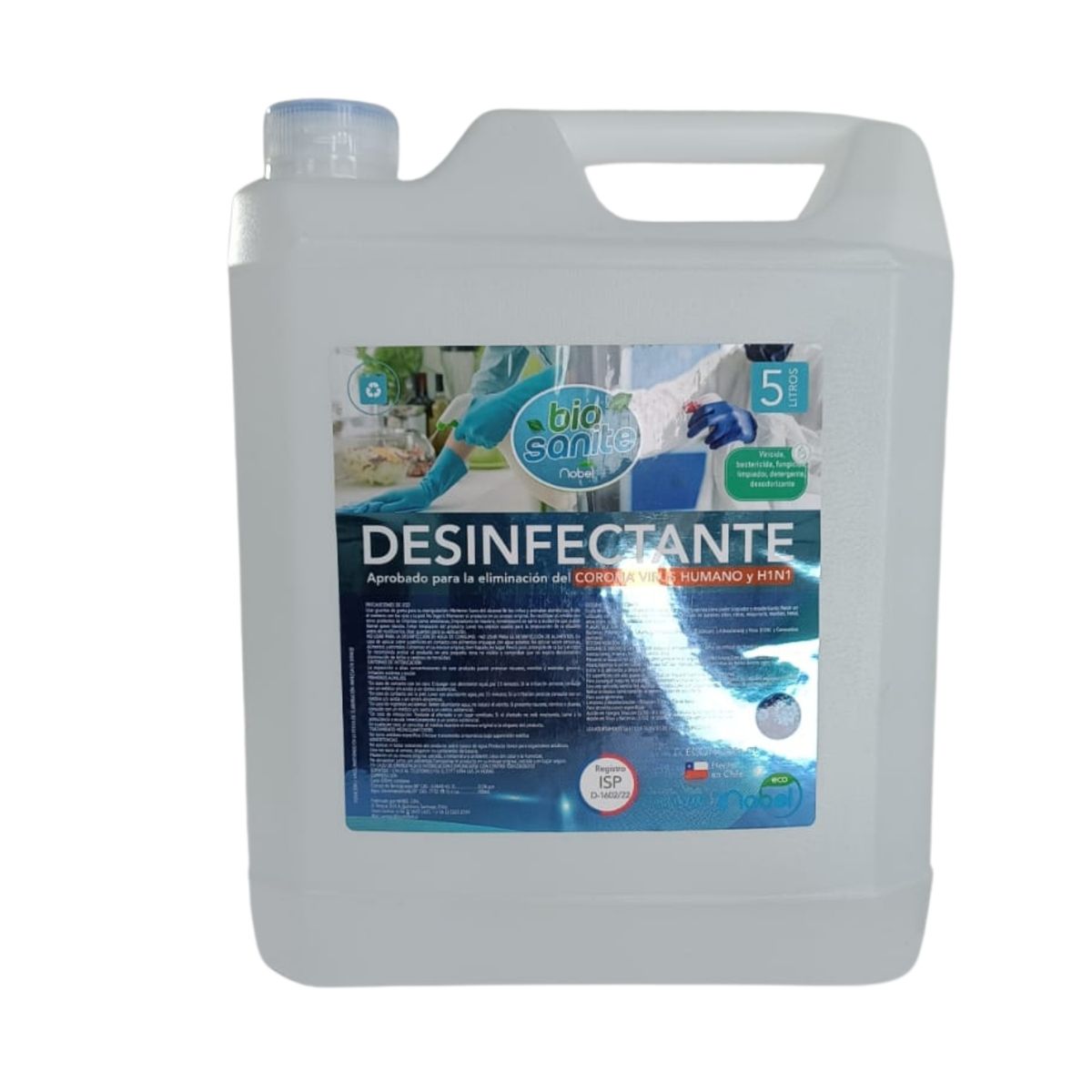GENERICO - Limpiador Desodorante Desinfectante De 5 L Para Baño Químico