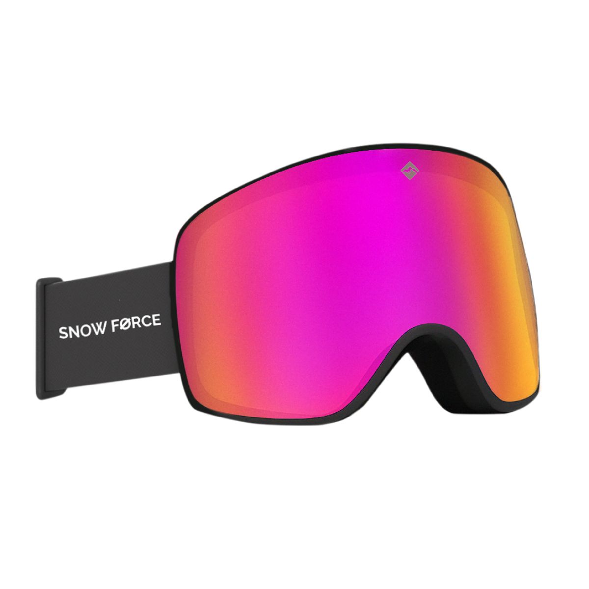 SNOW FORCE - ANTIPARRAS MAGNÉTICAS SKI & SNOWBOARD NORTH POLE  FUCSIA - NEGRO - NEGRO