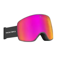 SNOW FORCE - ANTIPARRAS MAGNÉTICAS SKI & SNOWBOARD NORTH POLE FUCSIA - GRIS - NEGRO