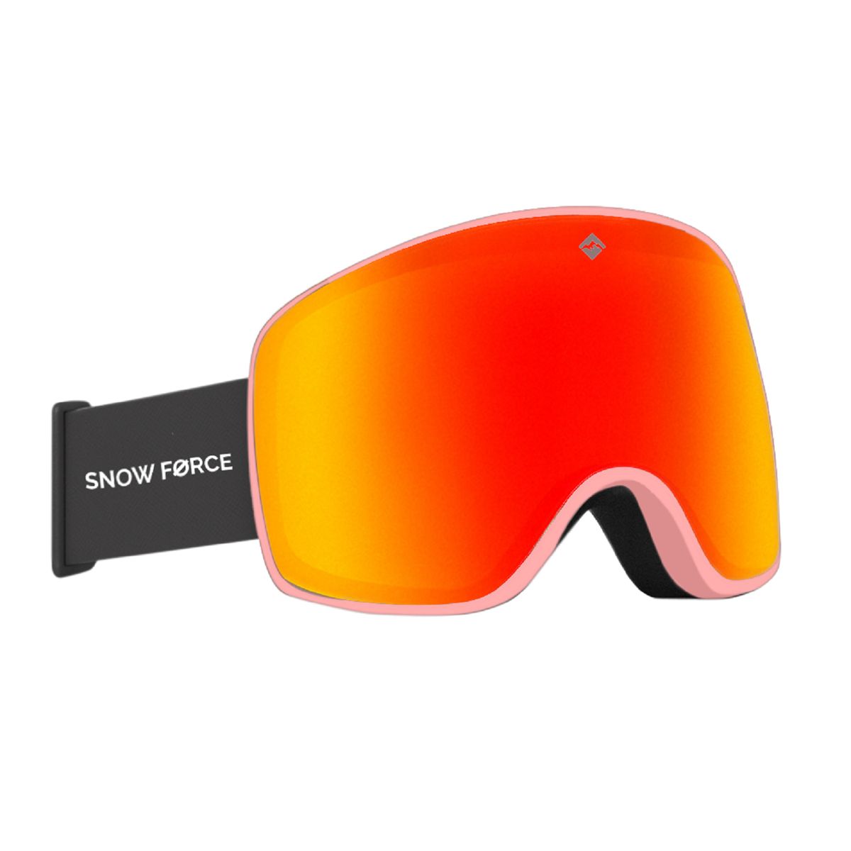 SNOW FORCE - ANTIPARRAS MAGNÉTICAS SKI & SNOWBOARD NORTH POLE  ROJO - ROSA - NEGRO