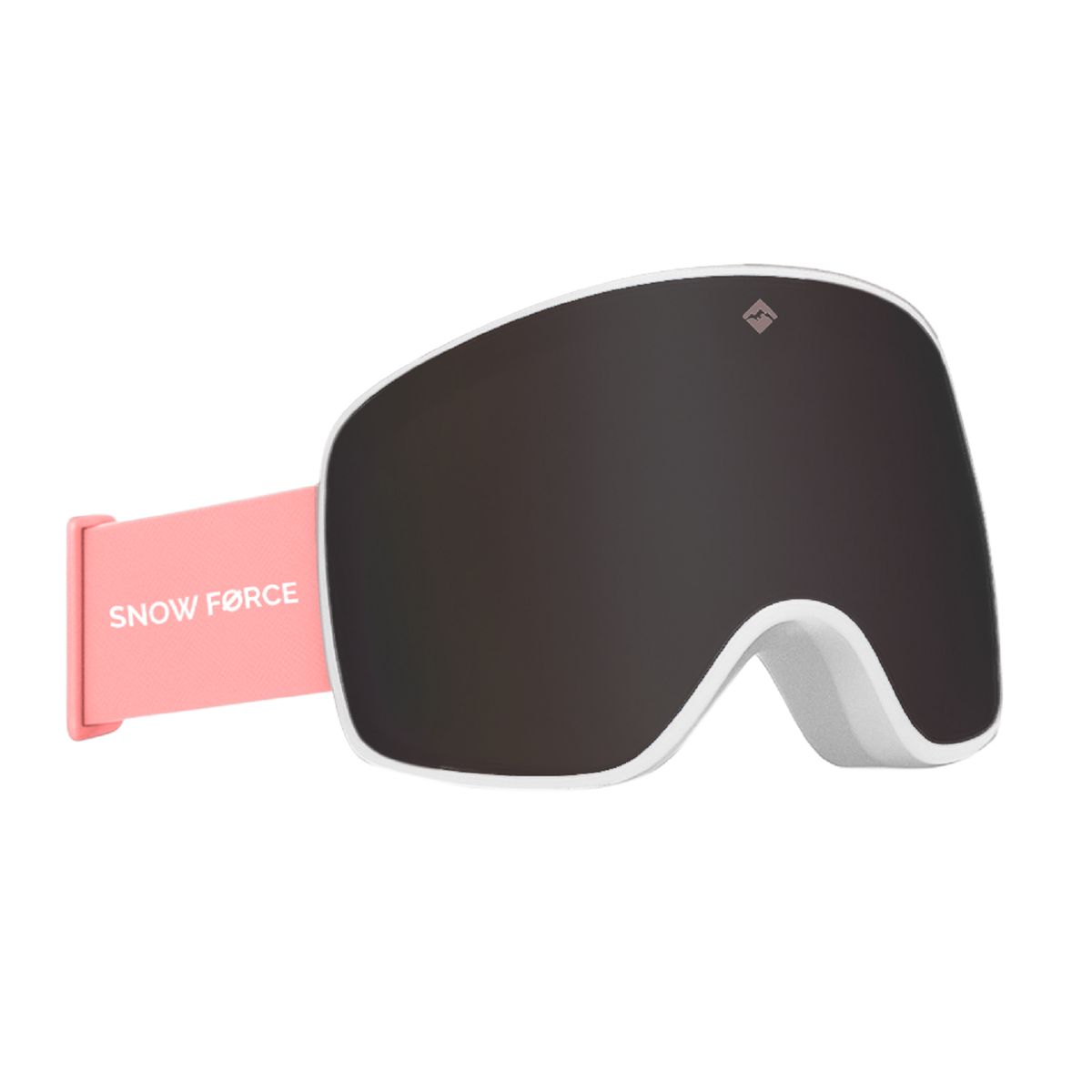 SNOW FORCE - ANTIPARRAS MAGNÉTICAS SKI & SNOWBOARD NORTH POLE  NEGRO - BLANCO - ROSA