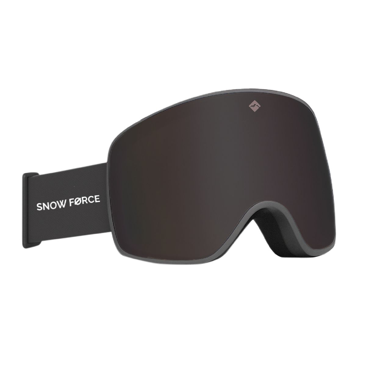 SNOW FORCE - ANTIPARRAS MAGNÉTICAS SKI & SNOWBOARD NORTH POLE  NEGRO - GRIS - NEGRO