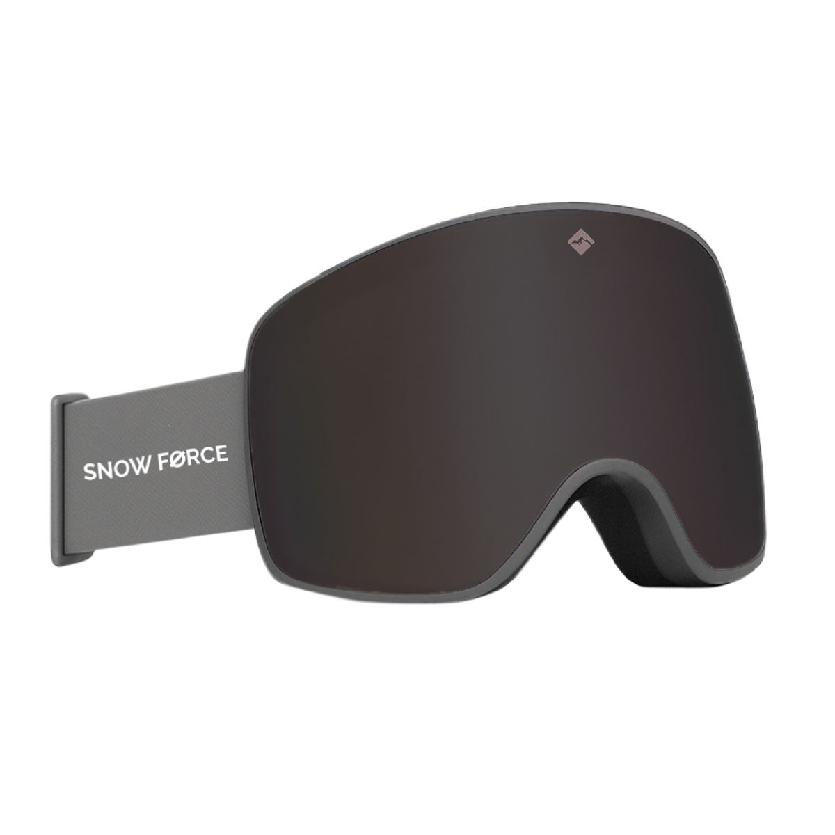 SNOW FORCE - ANTIPARRAS MAGNÉTICAS SKI & SNOWBOARD NORTH POLE  NEGRO - GRIS - GRIS