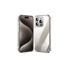 GENERICO - CARCASA PARA IPHONE 15 PRO MAX TRANSPARENTE