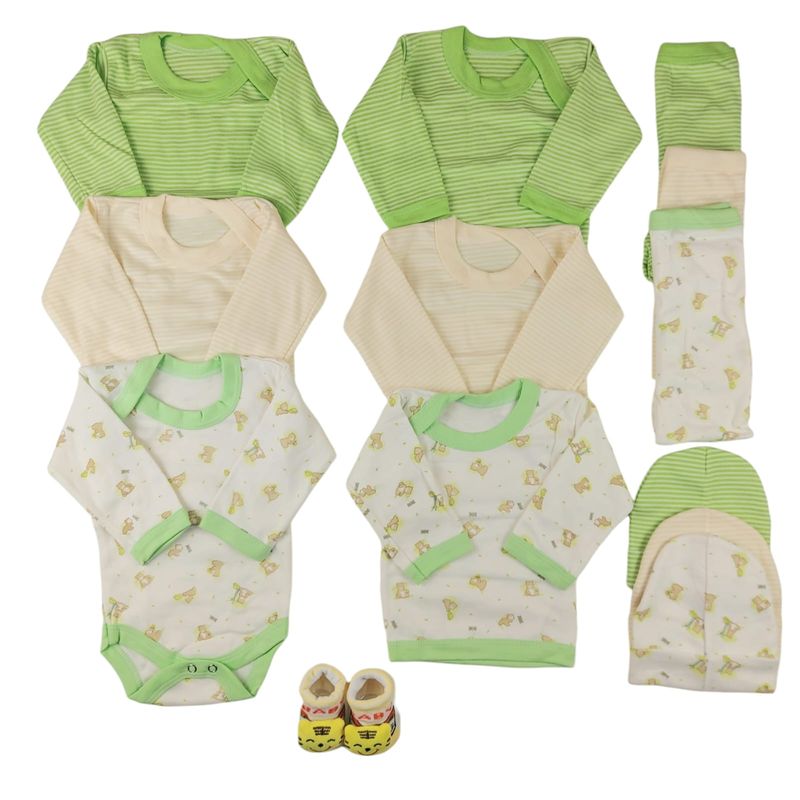 GENERICO - Pack 13 Piezas 3/6 Meses mas Pantuflita Temática