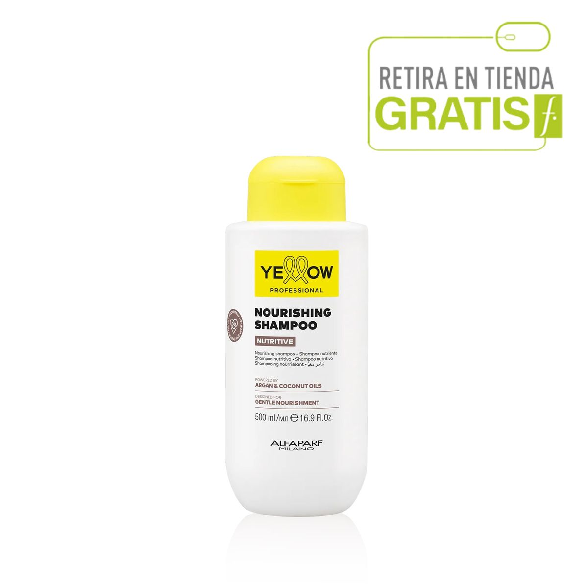 ALFAPARF MILANO - Shampoo Nutrición Cabello Seco YELLOW 500 ml