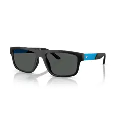 EMPORIO ARMANI - LENTE DE SOL - EA4244U 500187 - Negro mate