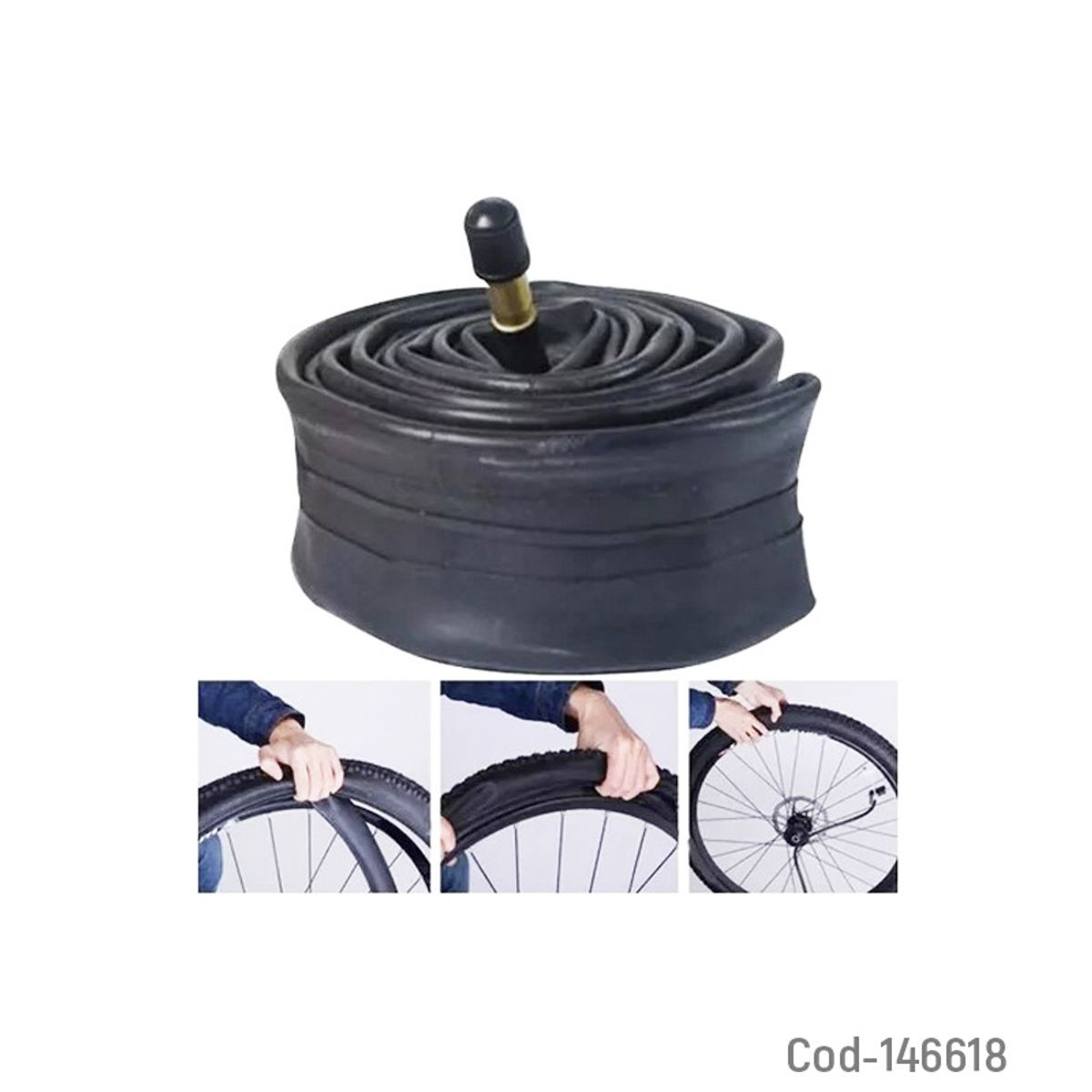 GENERICO - Camara Para Bicicleta Aro 27 X 1, 1.75 / 1.95 Marca WEIAIER
