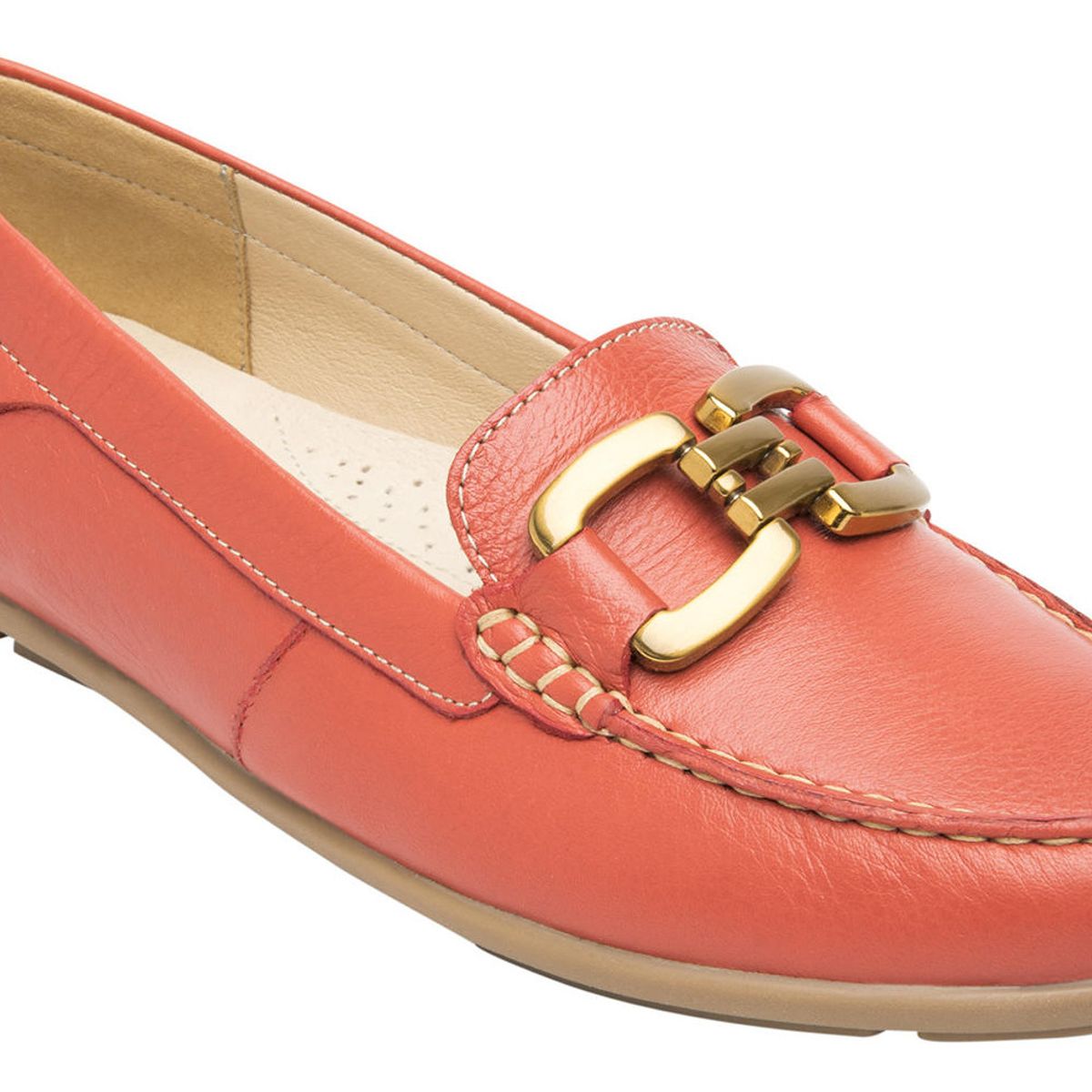 FLEXI - Mocasín Mujer Cuero Pamela Rosa Flexi