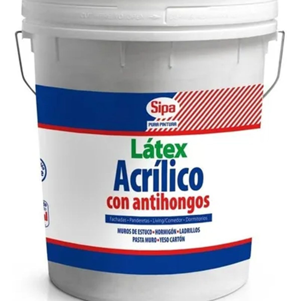SIPA - Latex al Agua Acrilico Blanco Sipa Tineta 4gl