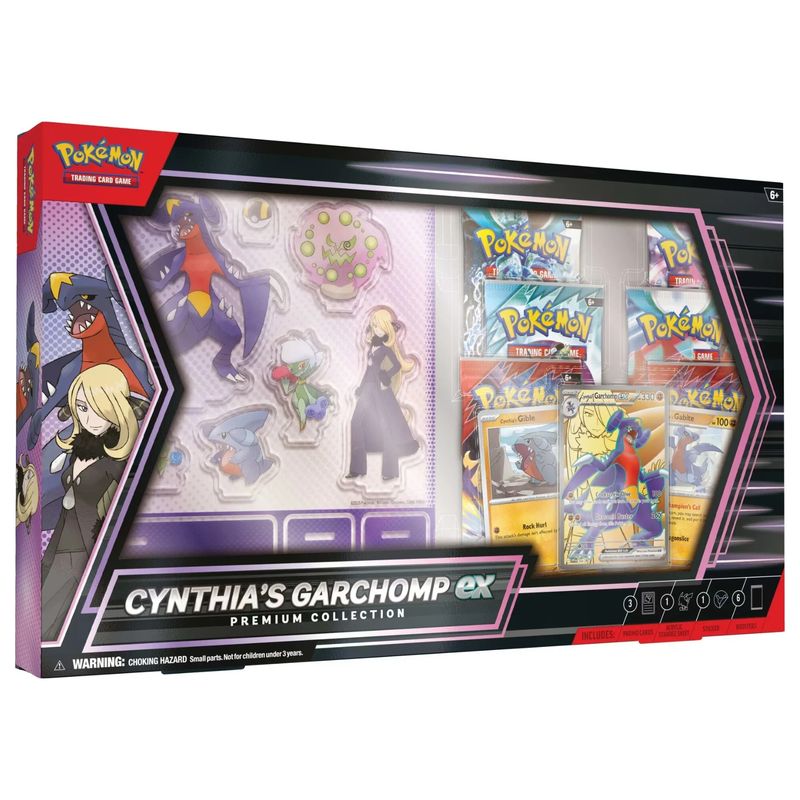 POKEMON - Pokémon Cynthias Garchomp Ex Premium Collection Inglés