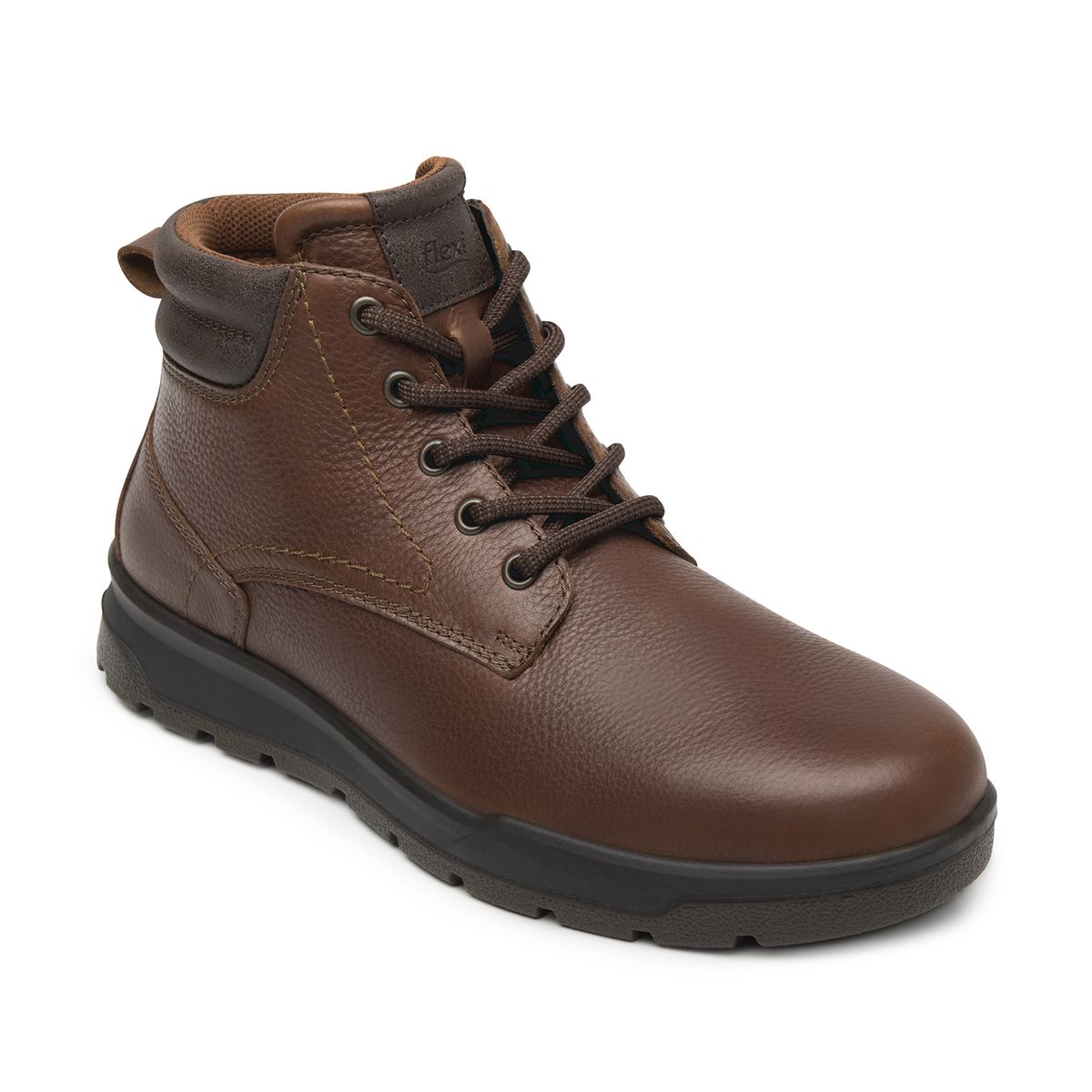 FLEXI - Botin Hombre Rook 414904 Nogal Flexi