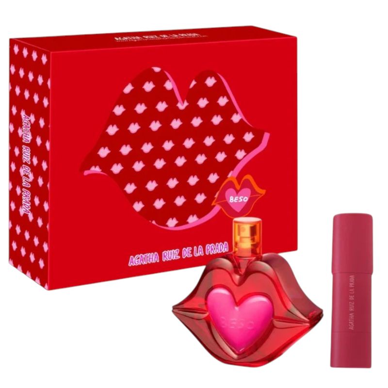 AGATHA RUIZ DE LA PRADA - Agatha Ruiz De La Prada Beso Set 100ml + Labial Mejillas 5g