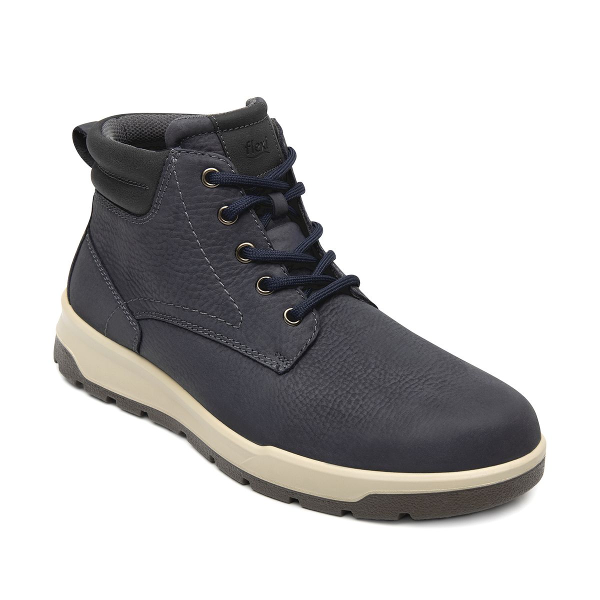 FLEXI - Botin Hombre Rook 414904 Azul Flexi