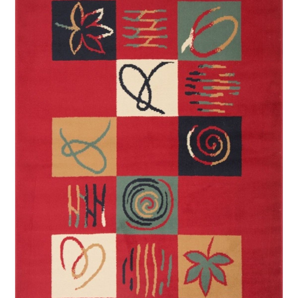 CANNON - Alfombra Amapola Rojo 133x180