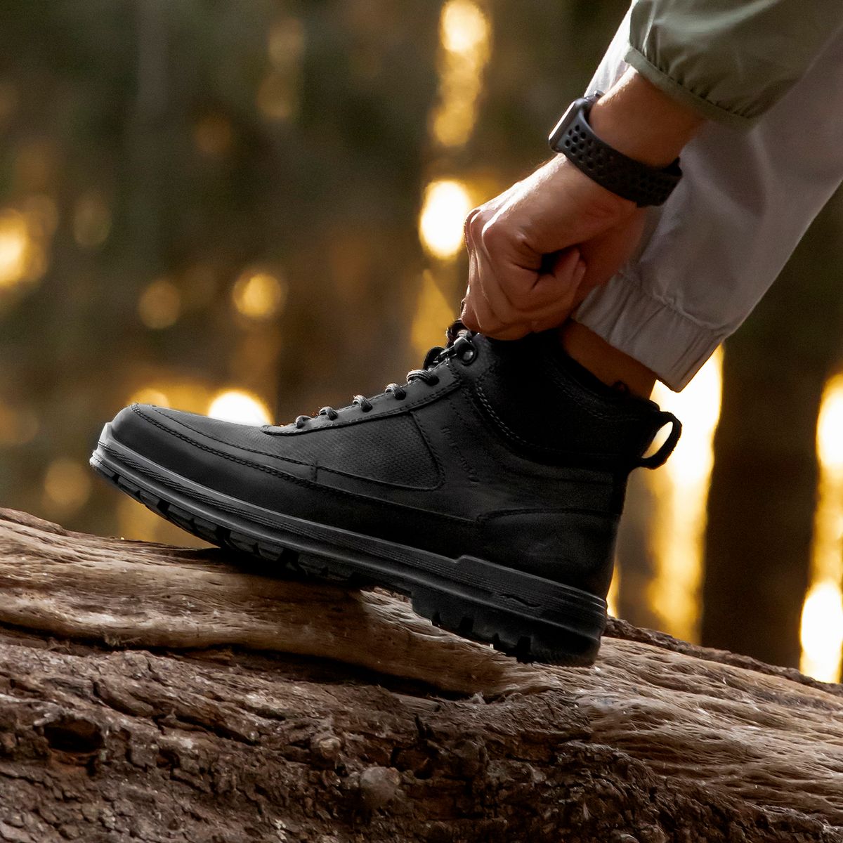 FLEXI - Botin hombre killian 92113 negro Flexi