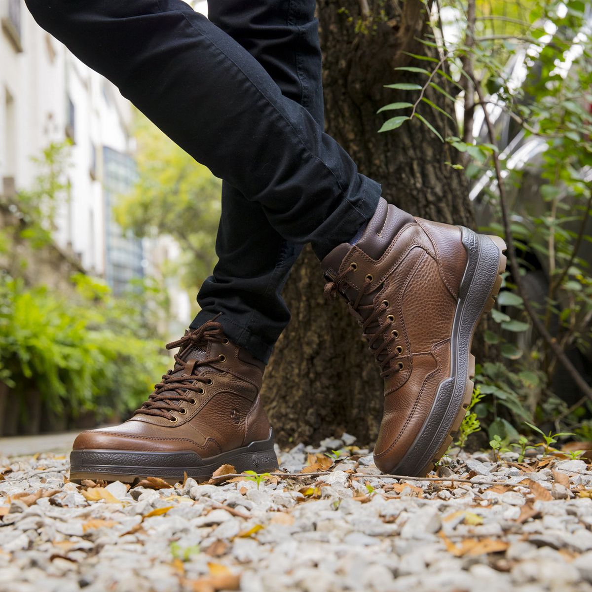 FLEXI - Botin Hombre Epic 406003 Brandy Flexi