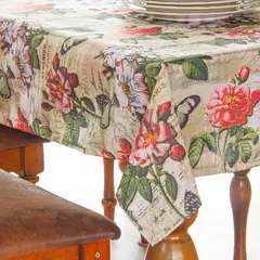 MASEL - Mantel de tela Linette 150x210 Paris Olive