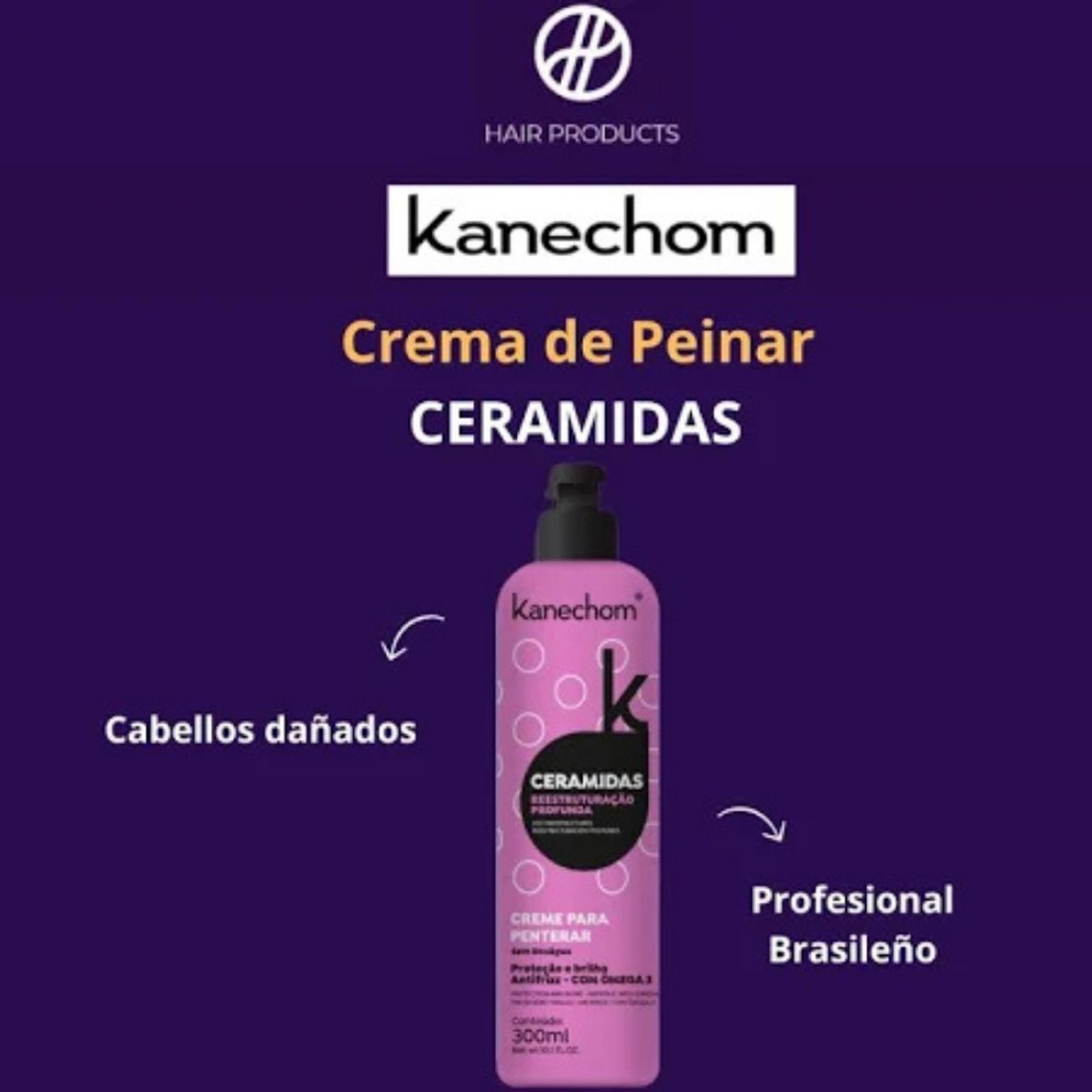 KANECHOM - Crema De Peinar Ceramidas Kanechom 300 Ml