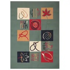 CANNON - Alfombra Amapola Verde 133x180