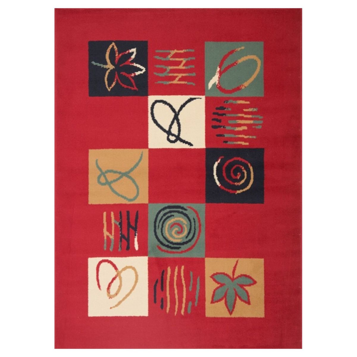 CANNON - Alfombra Amapola Rojo 150x200