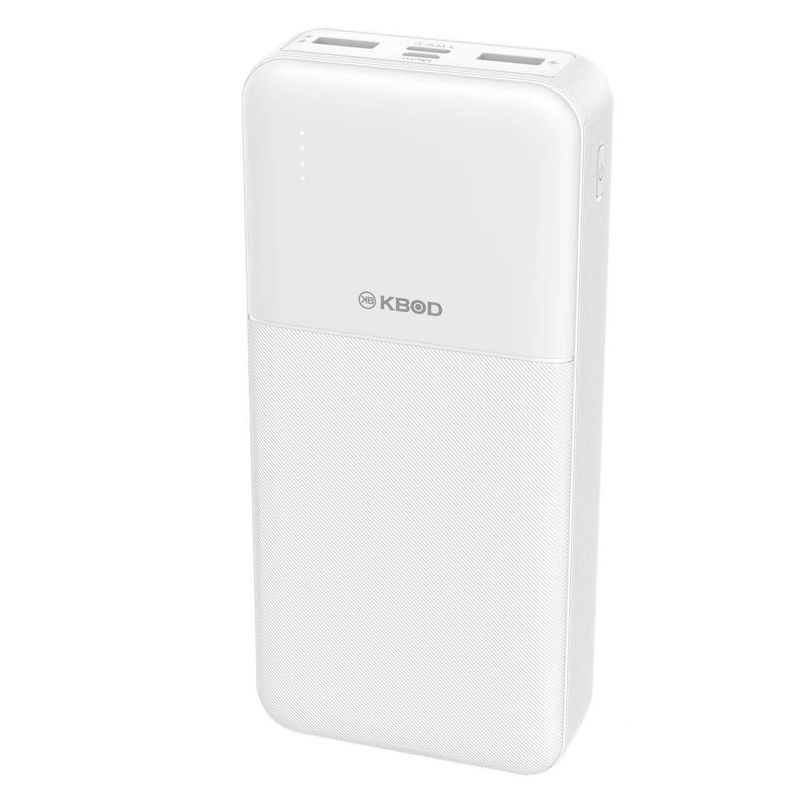 KBOD - Batería Externa Power Bank 20000mah Kbod Md-12410 Blanco