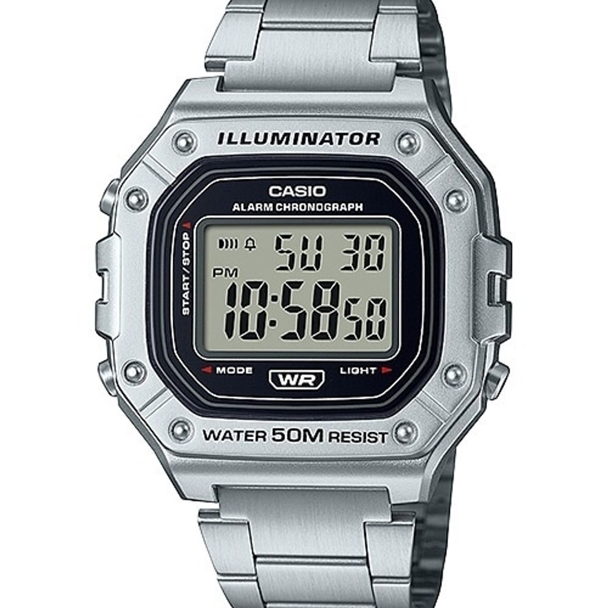 CASIO - RELOJ CASIO W218HD-1AV HOMBRE DIGITAL ILUMINATOR