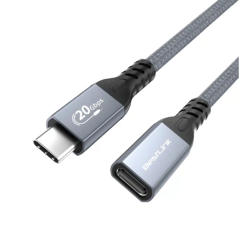 BESTLINK - Cable alargador USB-C a USB-C Bestlink 100W 4K