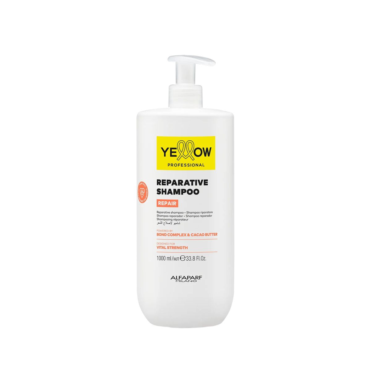 ALFAPARF MILANO - Shampoo Cabellos Dañados YELLOW 1000 ml
