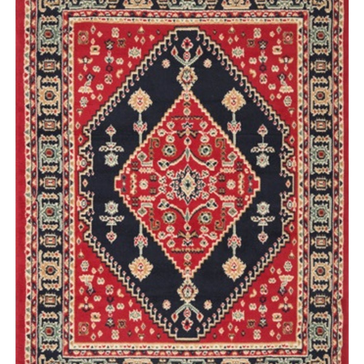 CANNON - Alfombra Azalea Negro 133x180